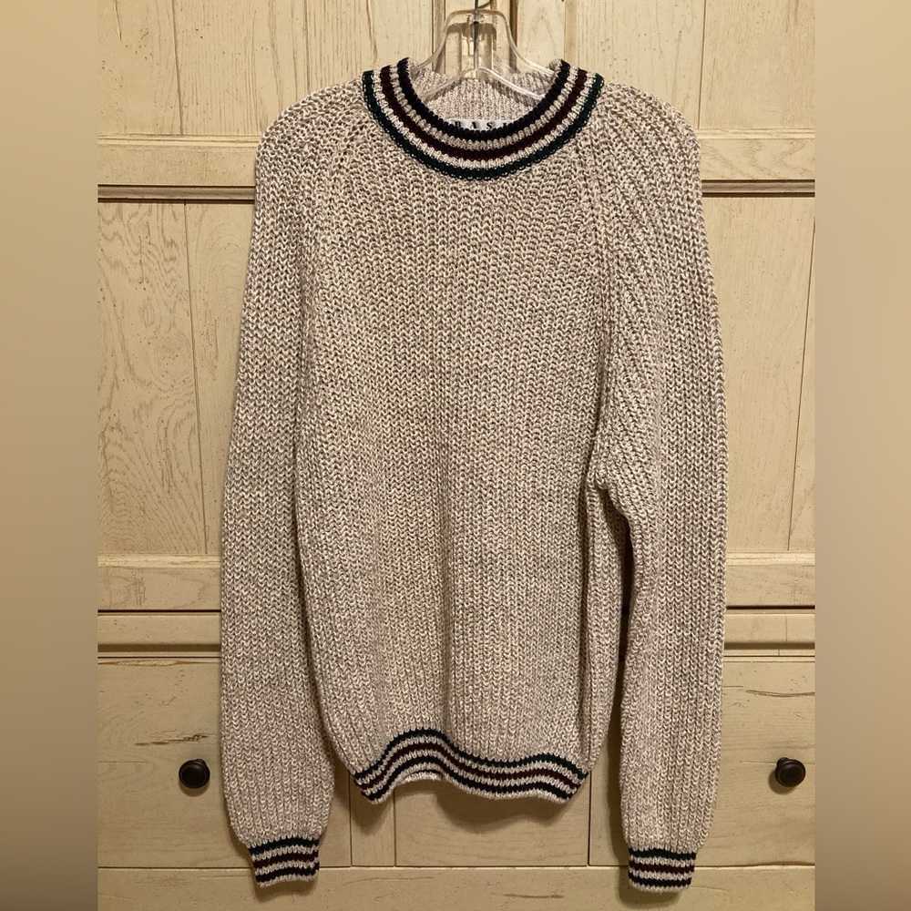 Men’s Basix (by Fenn Wright & Manson) Cream Sweater - Small - Never Worn